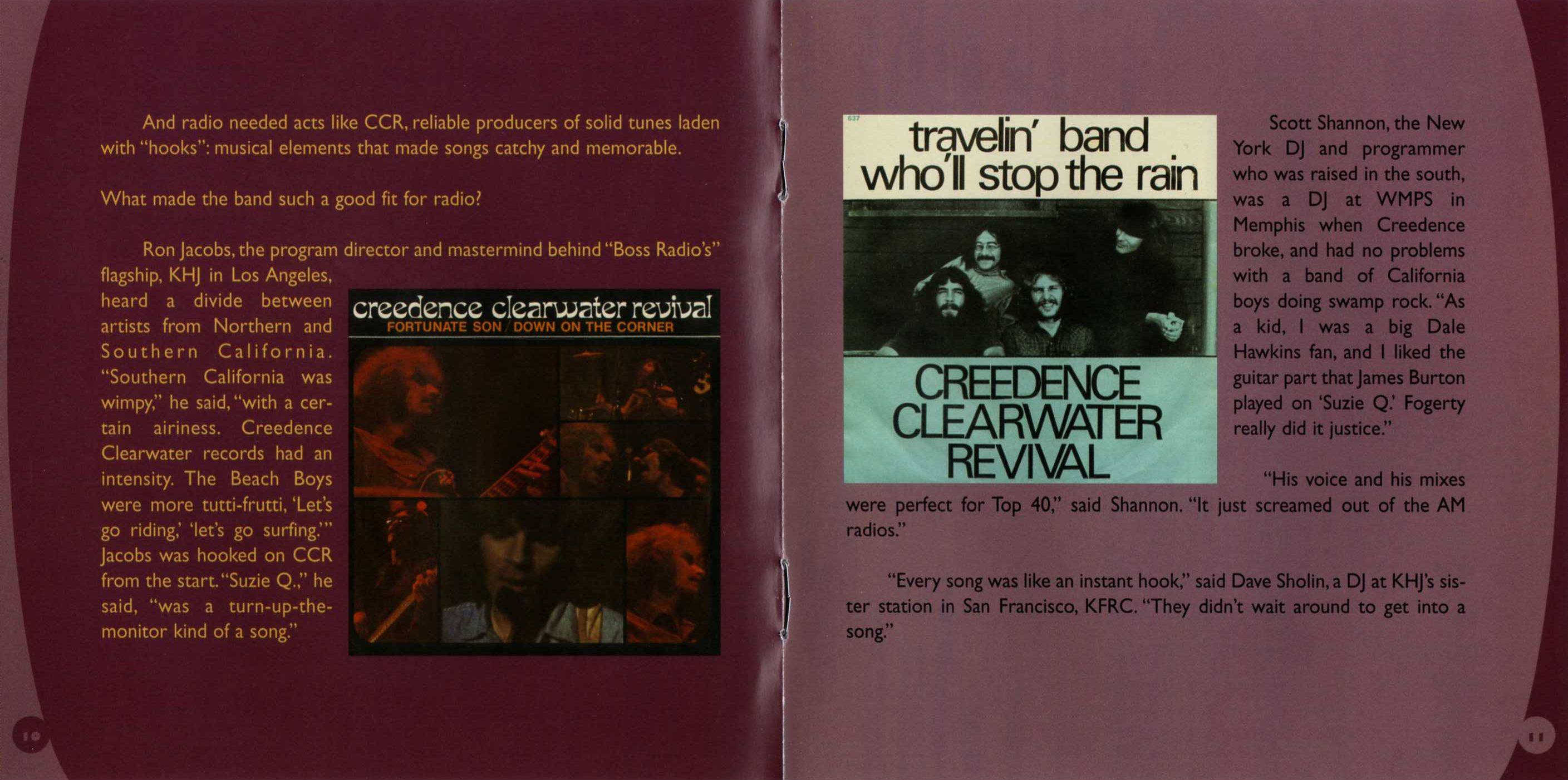 Creedence Clearwater Revival The Singles Collection : Booklet 6